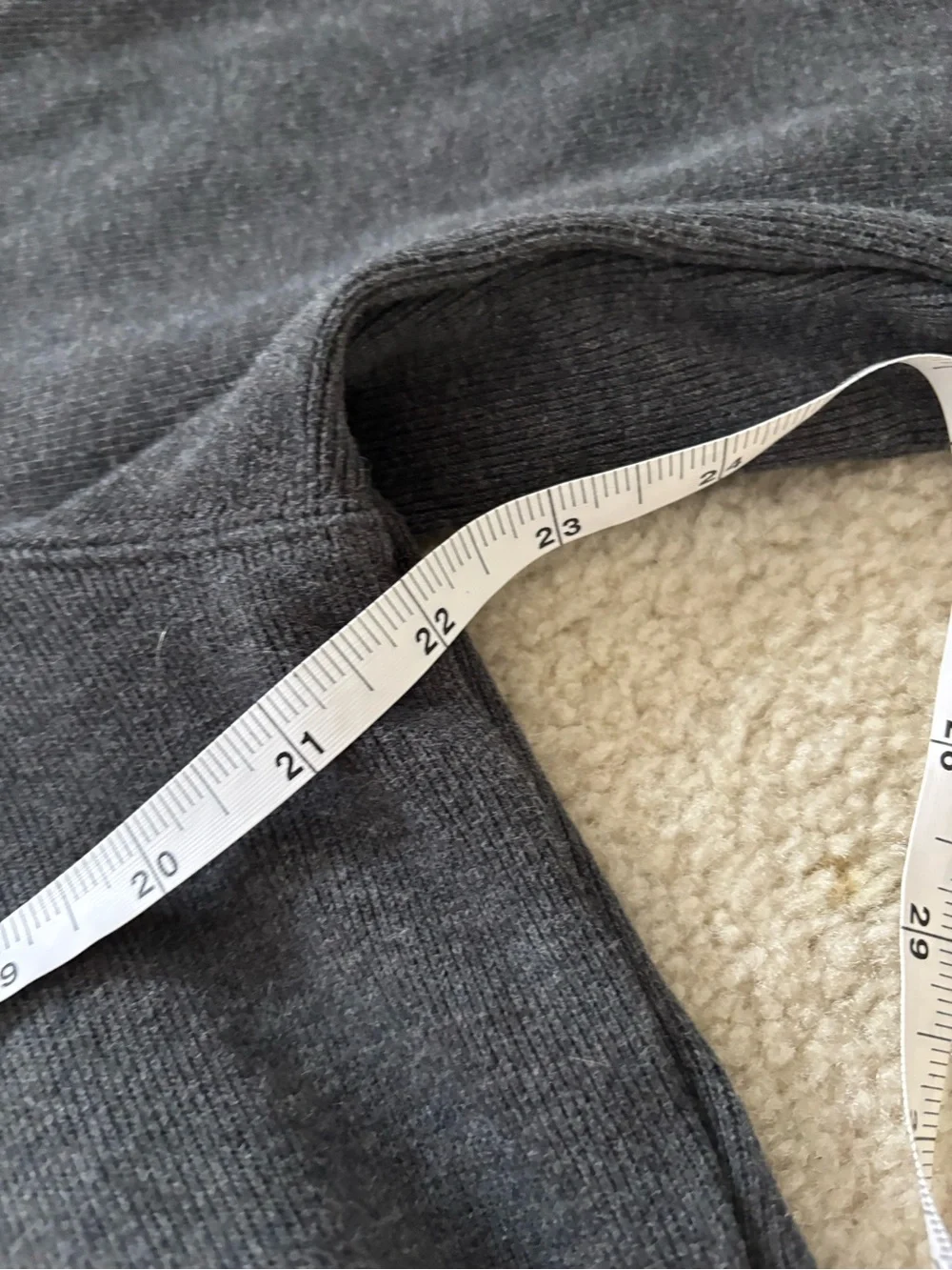 Polo by Ralph Lauren Charcoal Gray Quarter-Zip Sweater